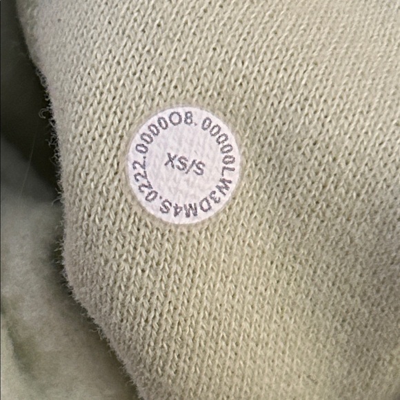 Lululemon Scuba Oversized Half-Zip Hoodie, XS/S light green - Picture 9 of 10